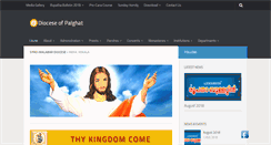 Desktop Screenshot of palghatdiocese.org